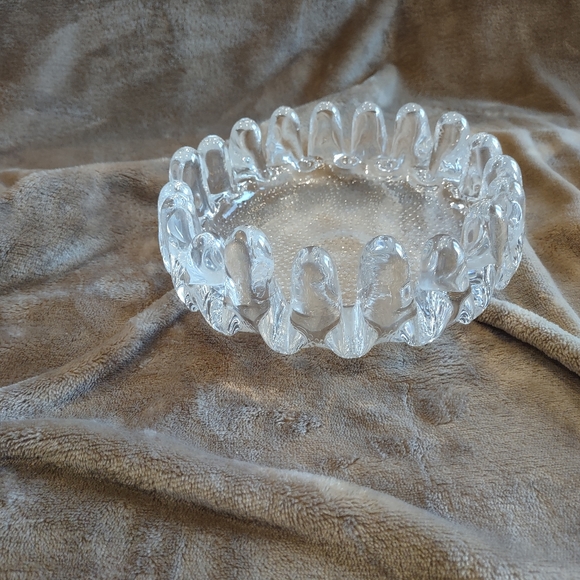 Vintage Swedish Costa Boda Art Glass Bowl Sunflower Goran Warff - Picture 3 of 7